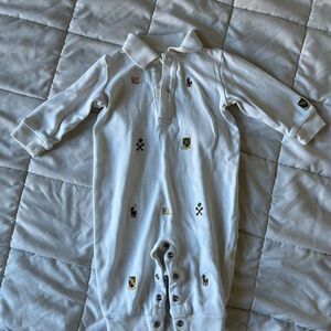 White Kids One Piece by Ralph Lauren